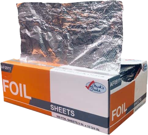 9" x 10.75" Aluminum Foil Pop Up Sheets