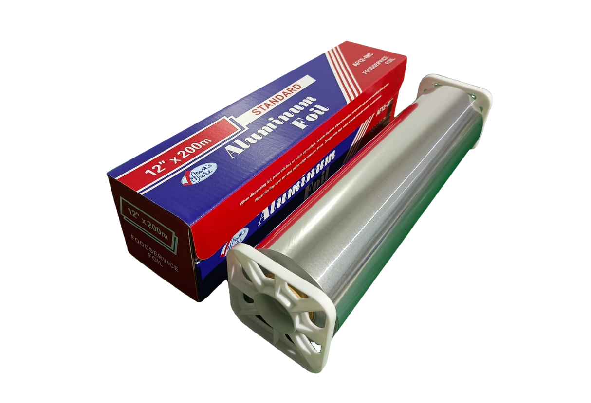 12" x 200m Aluminum Foil Roll