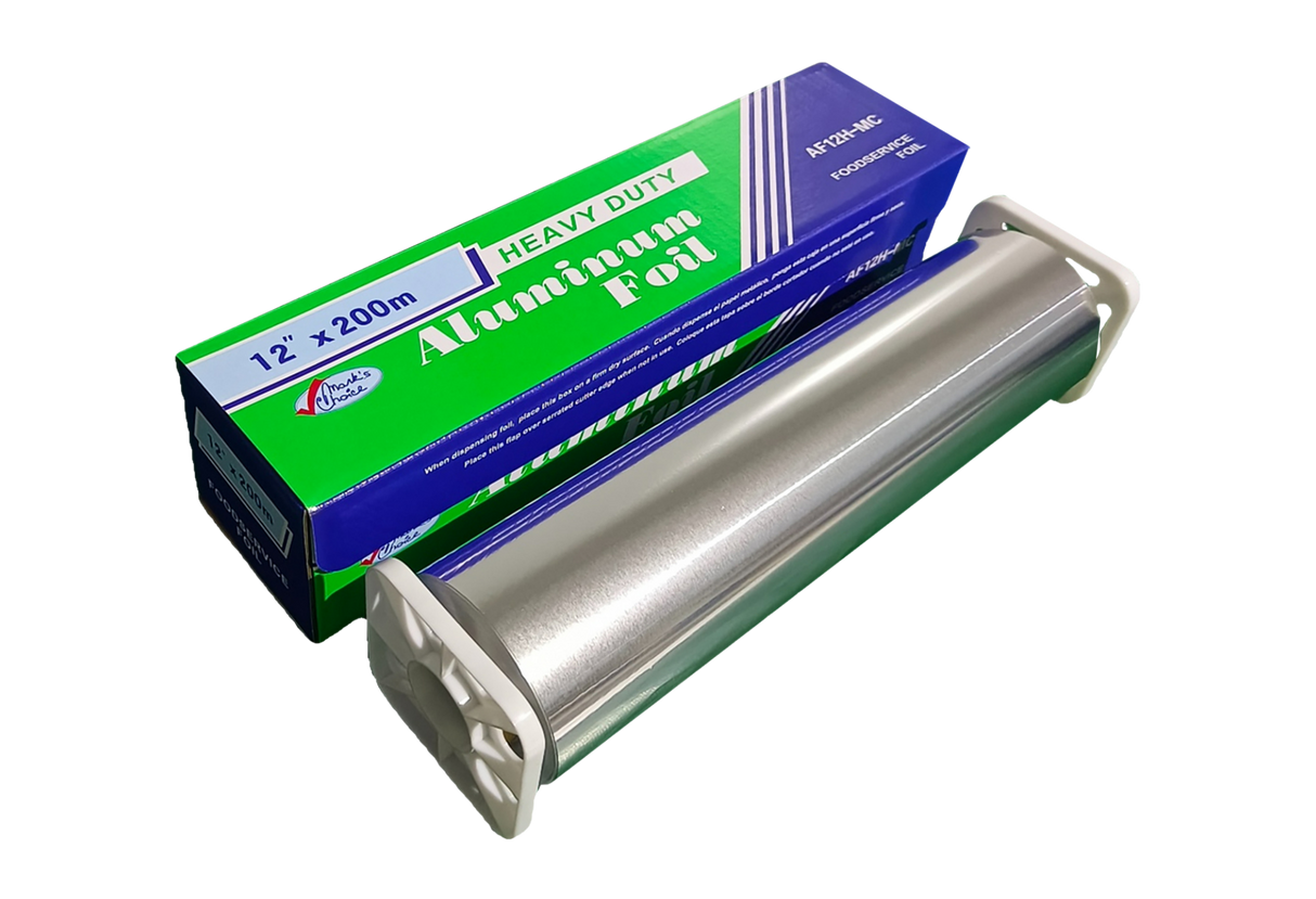 12" x 200m Heavy Duty Aluminum Foil Roll
- AF12-MC