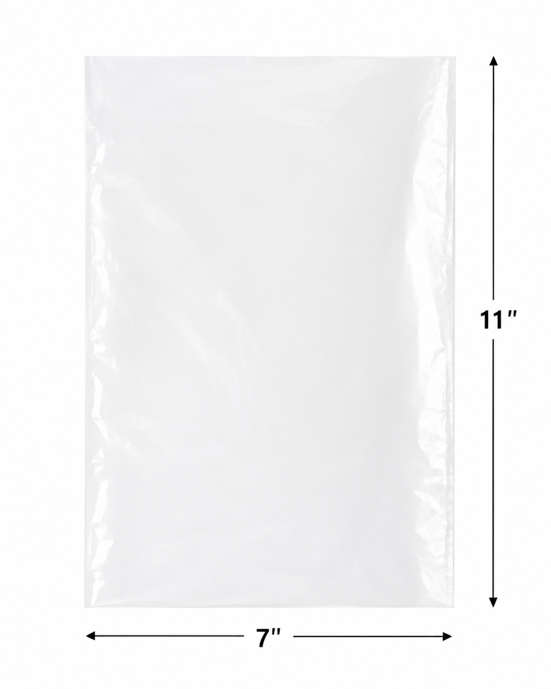 Price Group - Poly Bag - 7" x 11", 3lbs, Clear, 2mil - CB0711E