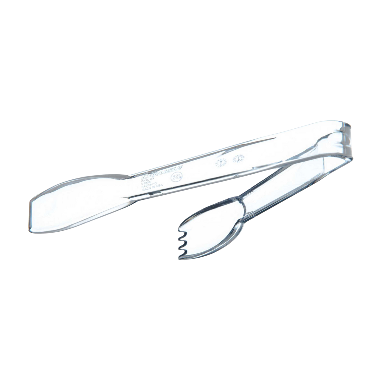 12" Clear Tongs