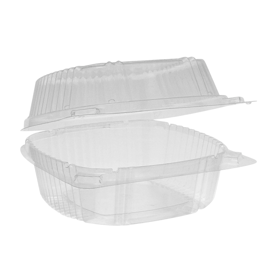 6" Plastic Clamshell Container