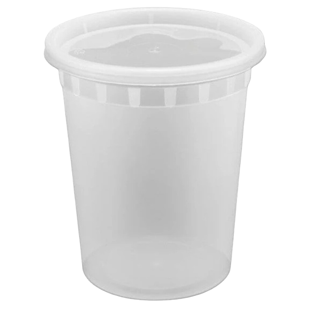 32 oz Heavy Deli Containers Combo