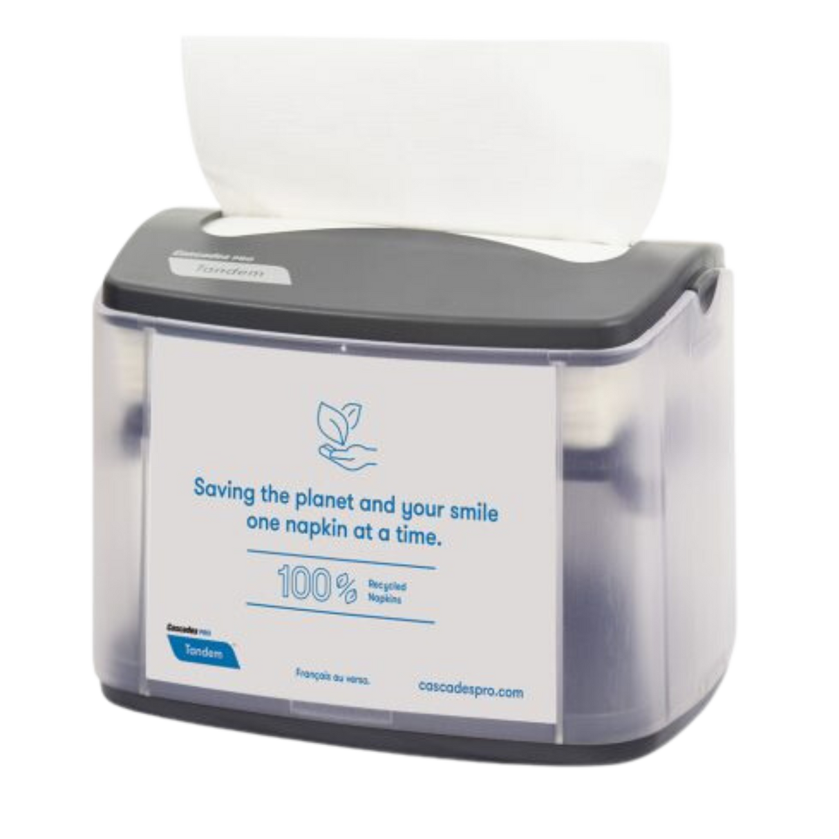 Clear Tabletop Dispenser for Interfold Napkins