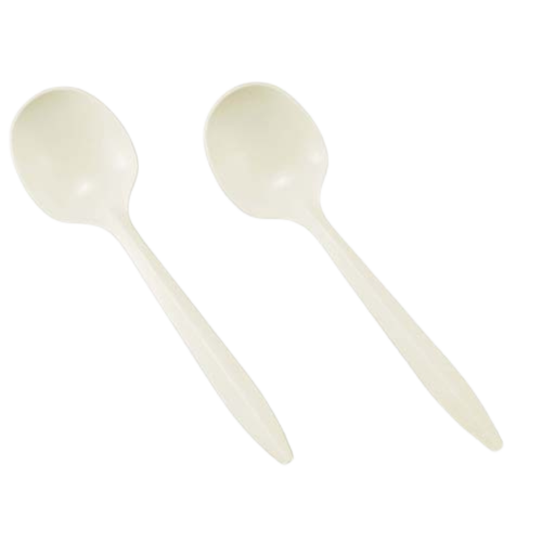Bio-Based Medium Soup Spoons