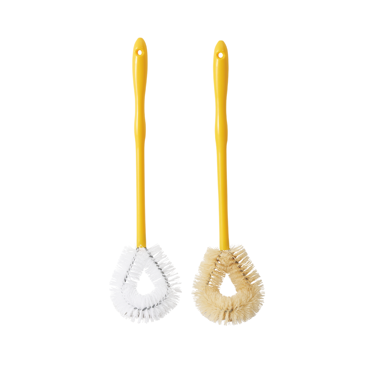 50.0 x 12.3 x 11.5cm Yellow Toilet Brush with Plastic Handle Brush PP Fill