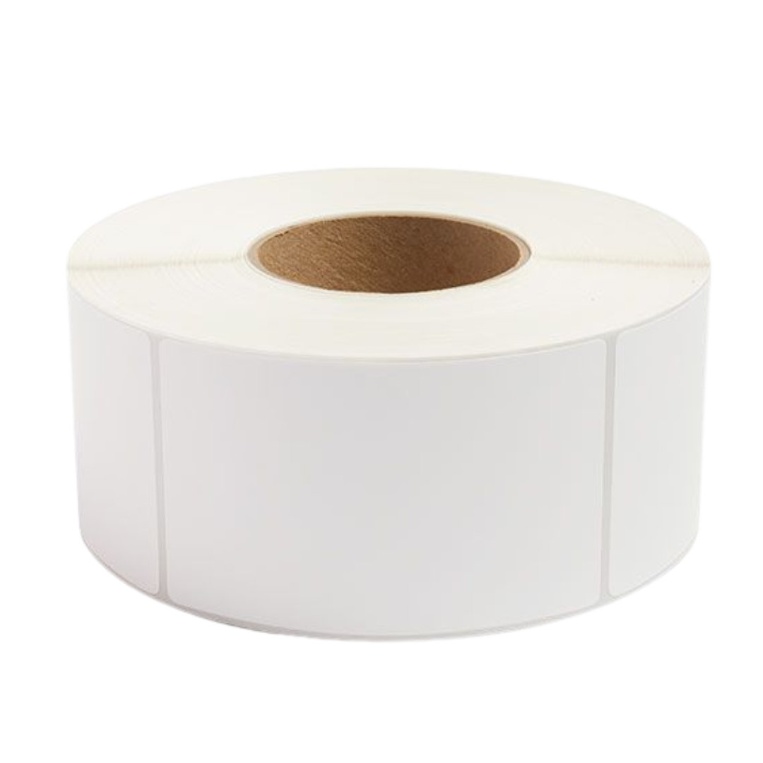 3"x5", 3" core White Matte PP Label