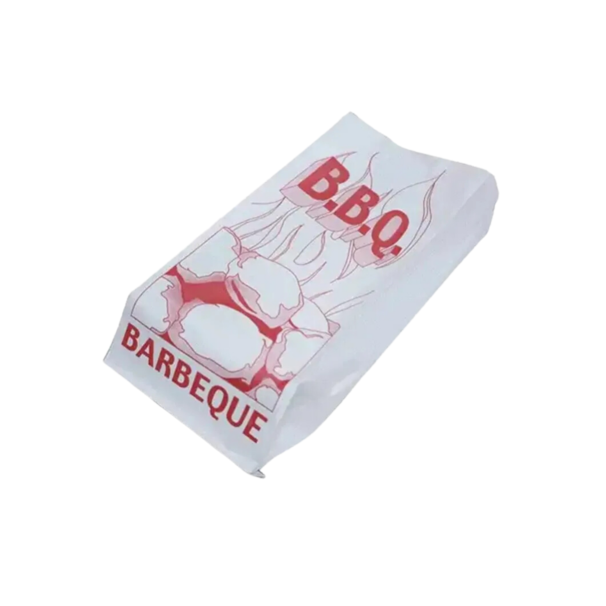 7" x 3" x 14" Large Foil Laminated BBQ Chicken Bag