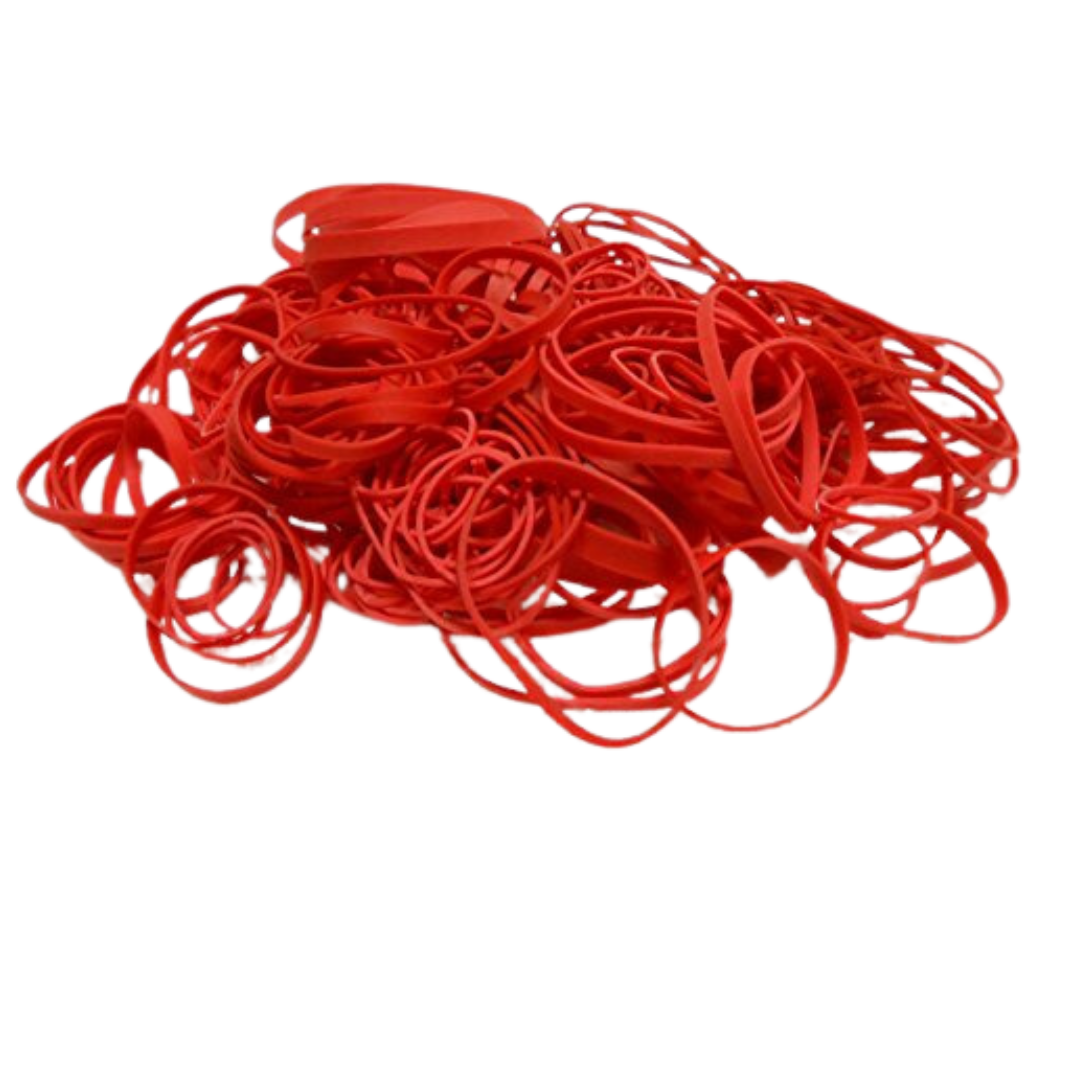 #18 Red Rubber Band - 25 lbs