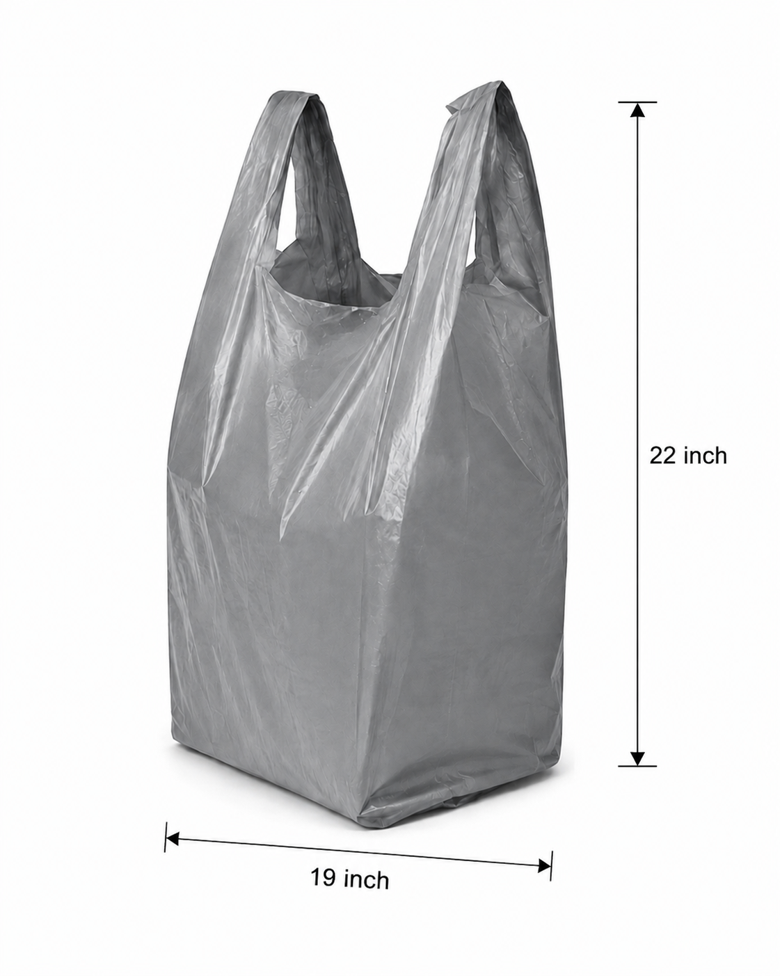19" x 22" Colour Low Density Shopping Bags - S5