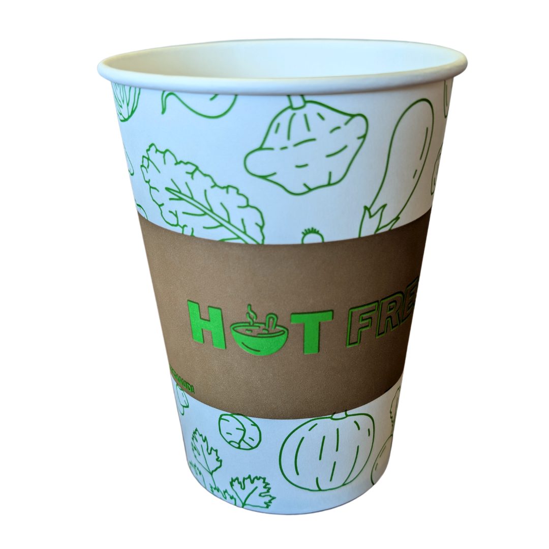 32 oz Printed Paper Soup Cups