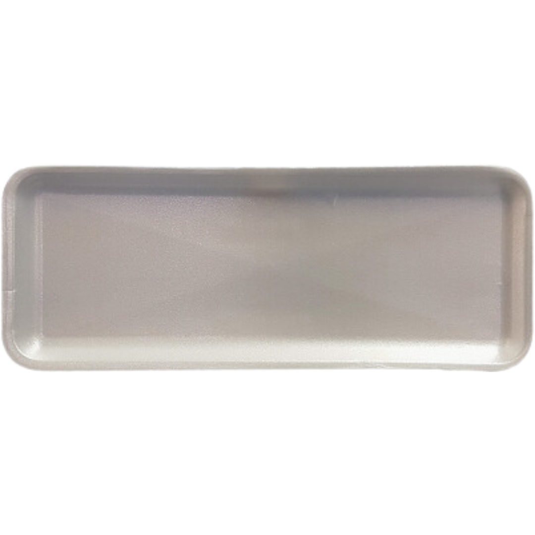 7H White Foam Trays