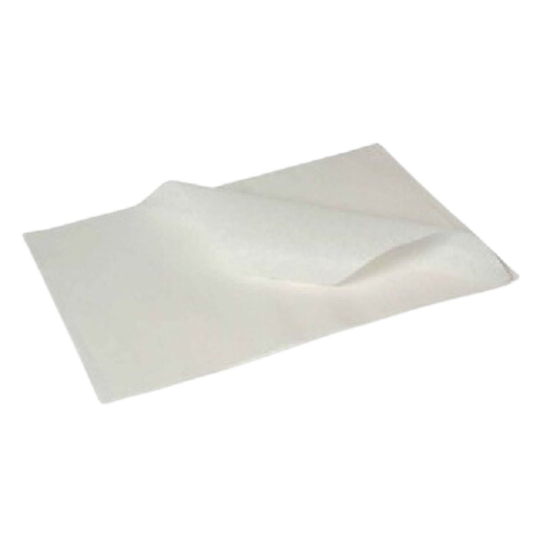 15" x 18" White Wax Paper