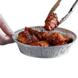 7" Round Foil Take-Out Containers
