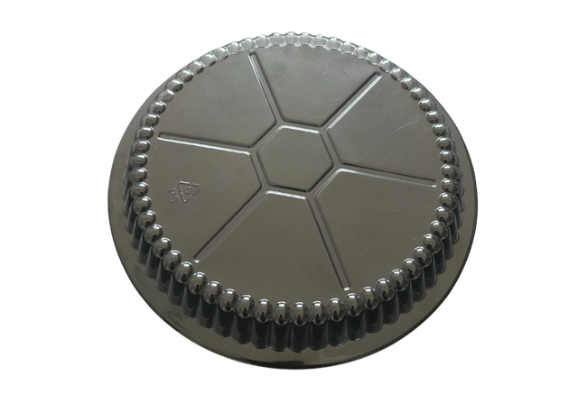 Clear Plastic Dome Lids for 7" Round Foil Take-Out Containers