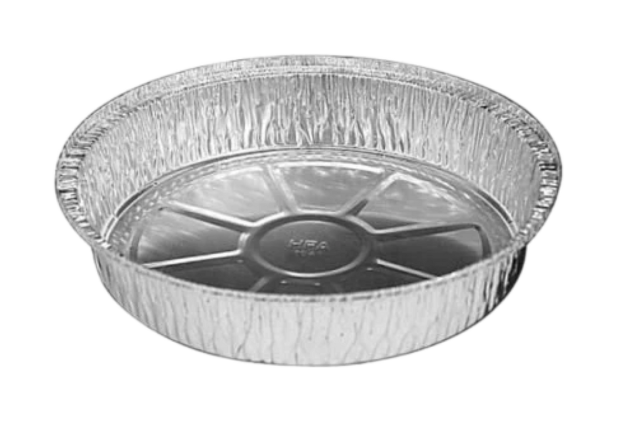 8" Round Foil Take-Out Containers