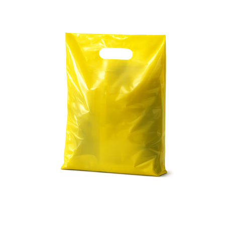 9" x 12" Yellow Boutique Bags