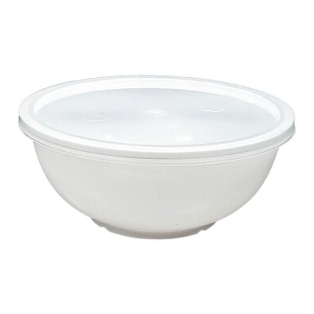 32 oz White Microwaveable Plastic Bowl