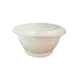 42 oz White Microwaveable Plastic Bowl