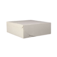 6.5" x 6.5" x 3.5" White Cake Box