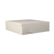 8" x 8" x 2.5" White Cake Box