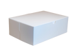 9" x 6" x 2.5" White Cake Box