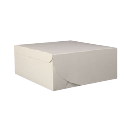 10" x 7" x 3.5" White Cake Box