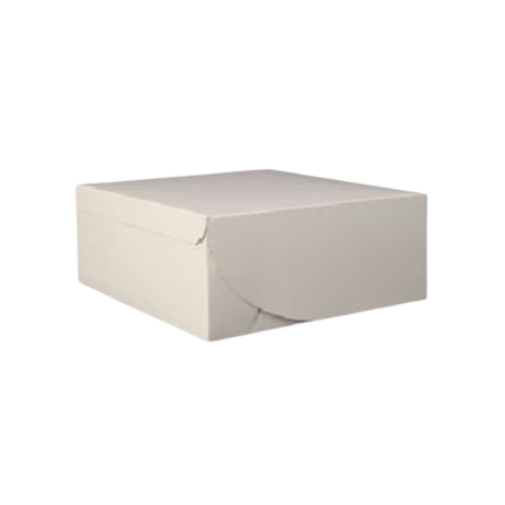 12" x 12" x 6" White Cake Box