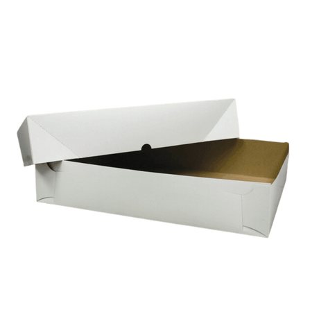 White Full Slab Cake Box