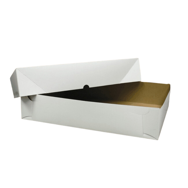 White Full Slab Cake Box