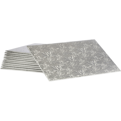 Silver Half Slab Cake Board