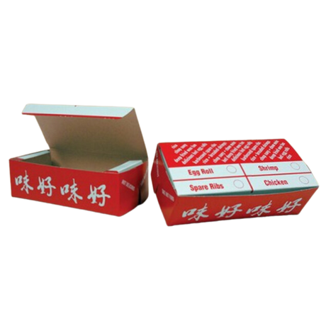 #6 Chinese Printed Take Out Box