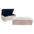 White Top Fold Snack Box