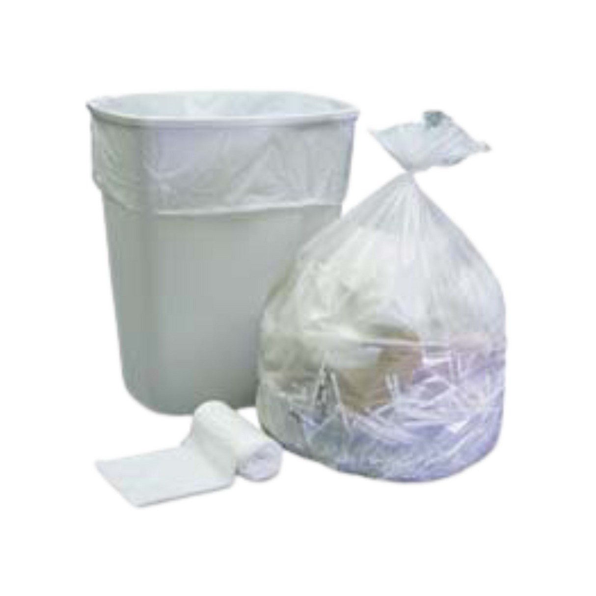 20" x 22" Regular Clear Garbage Bags