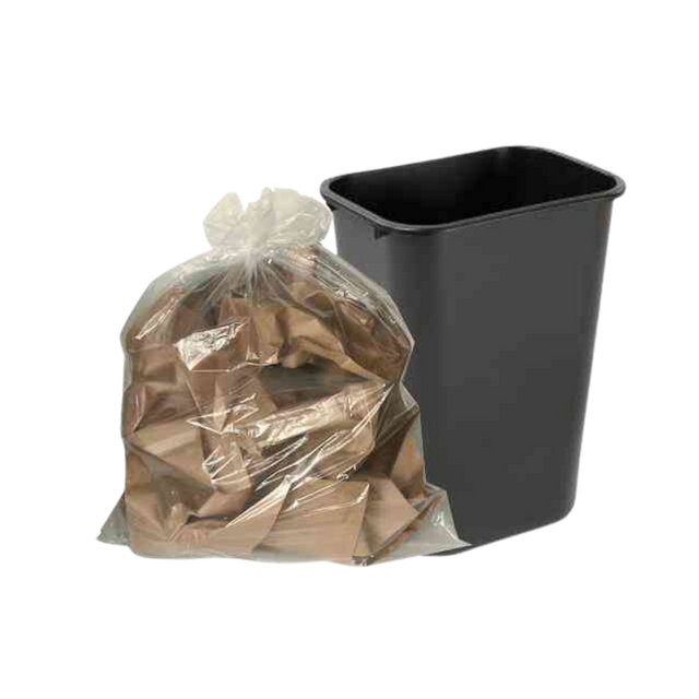 30" x 38" Extra Strong Clear Garbage Bags