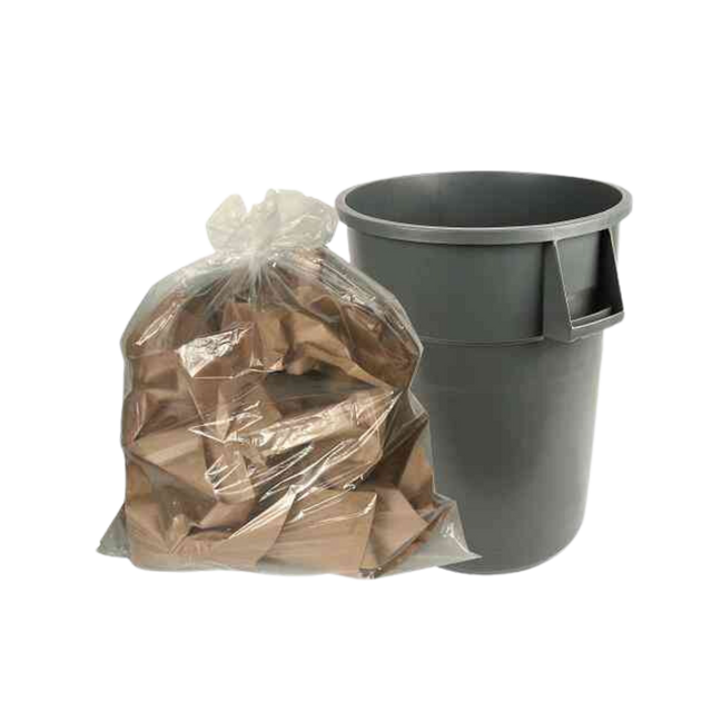 35" x 50" Extra Strong Clear Garbage Bags