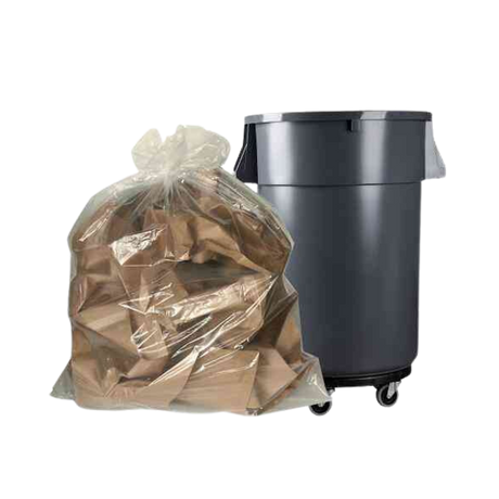 42" x 48" Extra Strong Clear Garbage Bags