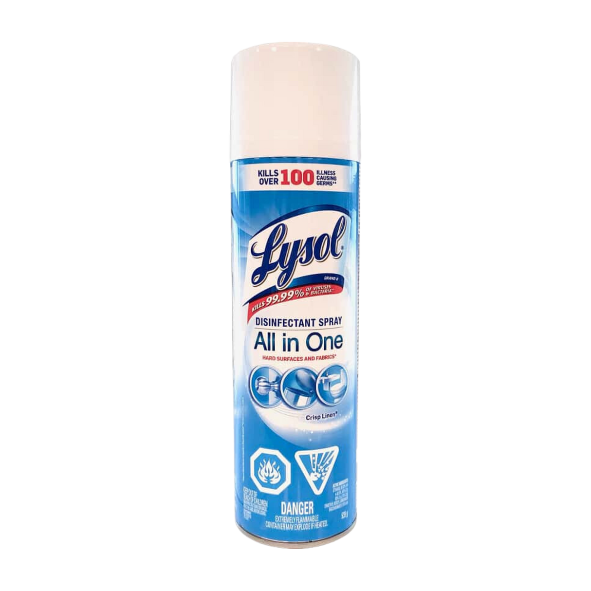 Crisp Linen Lysol Aerosol Disinfectant Spray