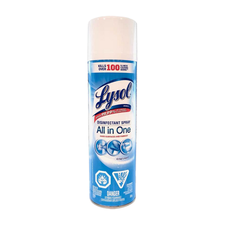 Crisp Linen Lysol Aerosol Disinfectant Spray