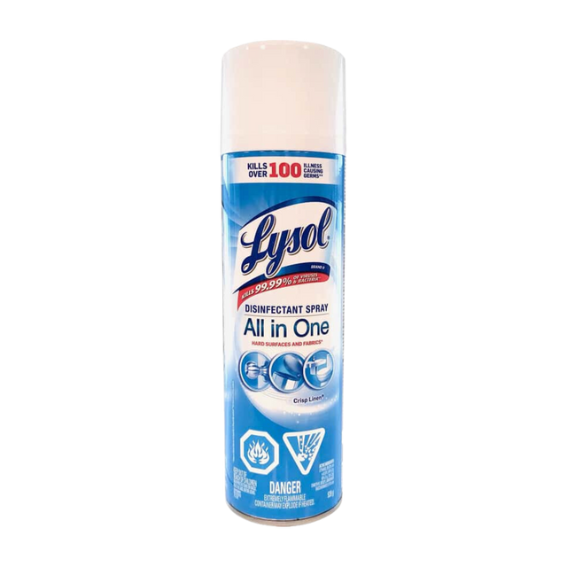 Crisp Linen Lysol Aerosol Disinfectant Spray
