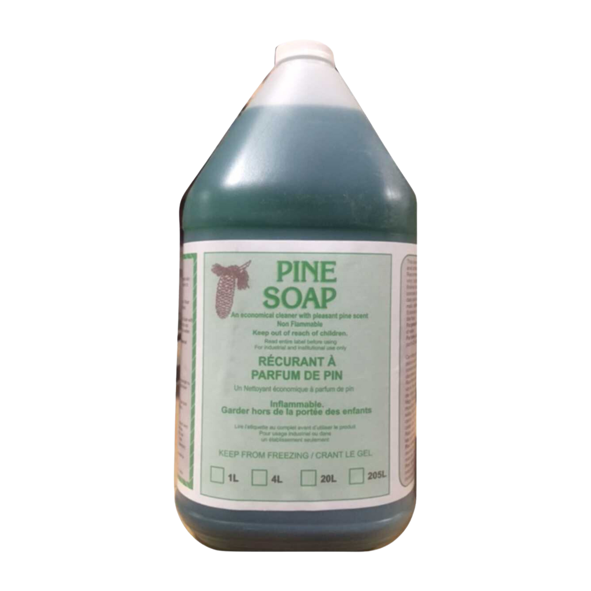 Abrasive Free Pine Soap