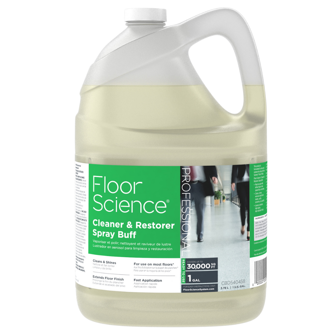Floor Science Cleaner & Restorer Buff spray