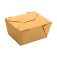96 oz Kraft Top Folded Take-Out Paper Container - #4