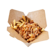 45 oz Kraft Top Folded Take-Out Paper Container - #8