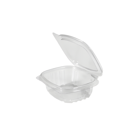 Clear 4 oz Hinged Deli Container
