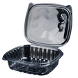 Clear 24 oz Hinged Deli Container