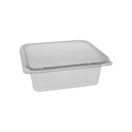 64 oz Tamper evident Hinged Deli Container