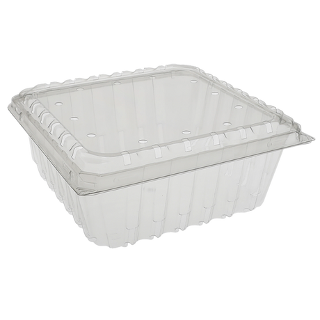 32 oz Blueberry Hinged Lid Container