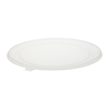 12" Round Clear PET Catering Tray