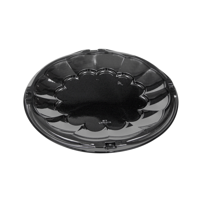 12" Clear Plastic Catering Tray